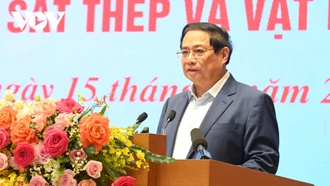 Thủ tướng chủ trì Hội nghị tháo gỡ khó khăn, thúc đẩy sản xuất vật liệu xây dựng