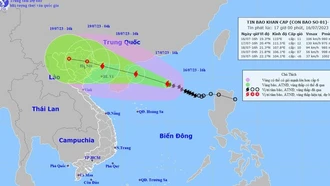 Thủ tướng Chính phủ chỉ đạo tập trung ứng phó với bão số 1