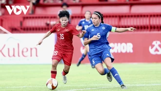 Đội tuyển nữ Việt Nam vào bán kết SEA Games 32 dù thua đội tuyển nữ Philippines