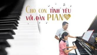 Cho con tình yêu với đàn piano