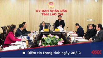 Điểm những tin tức nổi bật trong tỉnh ngày 28/12