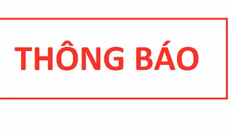 Thông báo mời quan tâm