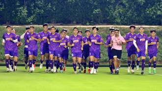 U23 Việt Nam hăng hái tập luyện, sẵn sàng đối đầu U23 Jordan