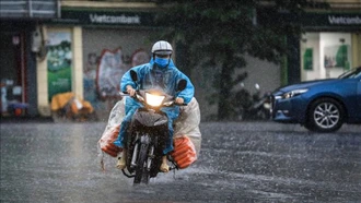 Thời tiết hôm nay (16/6): Mưa lớn, lốc, sét ở vùng núi và trung du Bắc Bộ