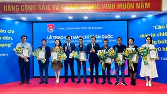 Tổ chức Giải báo chí toàn quốc về công tác Đoàn và phong trào thanh thiếu nhi năm 2023