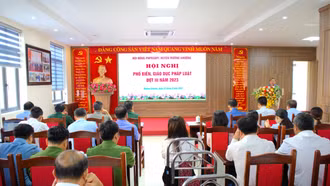 Mường Khương: Tổ chức 285 buổi tuyên truyền, phổ biến, giáo dục pháp luật