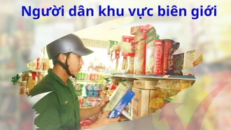 Người dân khu vực biên giới tin dùng hàng Việt