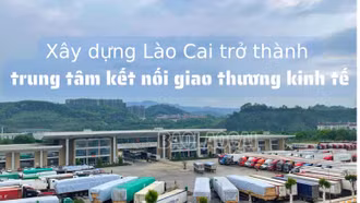 Xây dựng Lào Cai trở thành trung tâm kết nối giao thương kinh tế