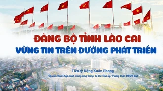 Đảng bộ tỉnh Lào Cai - vững tin trên đường phát triển