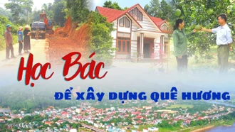 Học Bác để xây dựng quê hương