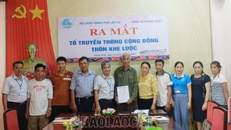 Lào Cai: Vượt chỉ tiêu thành lập tổ truyền thông cộng đồng