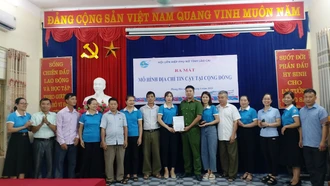 Hơn 40 thành viên tham gia mô hình “Địa chỉ tin cậy tại cộng đồng”