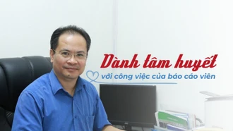 Dành tâm huyết với công việc của báo cáo viên