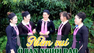 [Ảnh] Niềm vui ở bản người Dao
