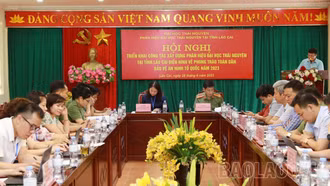 Xây dựng Phân hiệu Đại học Thái Nguyên tại tỉnh Lào Cai điển hình về phong trào "Toàn dân bảo vệ an ninh Tổ quốc" năm 2023