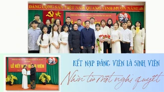 Kết nạp đảng viên là sinh viên: Nhìn từ một nghị quyết