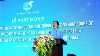 Hội Liên hiệp Phụ nữ Việt Nam phát động chủ đề năm 2024