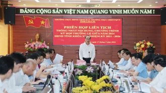 Dự kiến kỳ họp thường lệ giữa năm 2024, HĐND tỉnh khóa XVI diễn ra trong 2 ngày 4 - 5/7