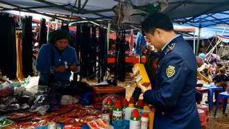 Lực lượng quản lý thị trường Lào Cai xử lý 167 vụ vi phạm 