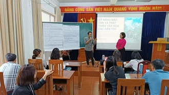 Sa Pa: Hơn 60 cán bộ cơ sở hoàn thành nội dung tập huấn về thực hiện chương trình mục tiêu quốc gia