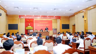 Tăng cường dự báo tình hình, vận dụng vào thực tế, phấn đấu hoàn thành thắng lợi mục tiêu, nhiệm vụ năm 2024