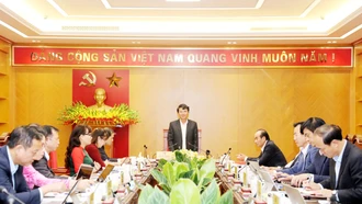 Thường trực Tỉnh ủy làm việc với Ban cán sự Đảng UBND tỉnh về công tác lao động, thương binh và xã hội