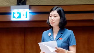 Đại biểu Nguyễn Thị Lan Anh (Lào Cai) tham gia nội dung Luật Phòng không nhân dân