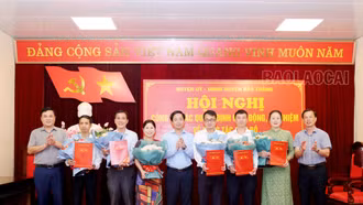 Huyện ủy Bảo Thắng điều động, luân chuyển cán bộ 
