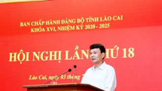 Bí thư Tỉnh ủy Đặng Xuân Phong khai mạc Hội nghị Ban Chấp hành Đảng bộ tỉnh lần thứ 18