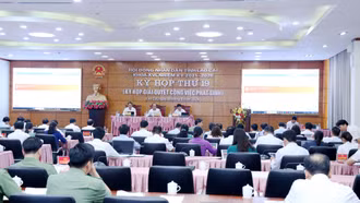 HĐND tỉnh Khóa XVI khai mạc Kỳ họp thứ 19