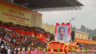 Long trọng Lễ kỷ niệm 70 năm Chiến thắng Điện Biên Phủ