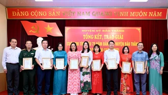 Bảo Thắng: Hơn 10 nghìn bài dự thi tìm hiểu lịch sử Đảng bộ huyện