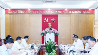 Ban Thường vụ Tỉnh ủy thông qua một số dự thảo nghị quyết, kế hoạch, báo cáo, tờ trình