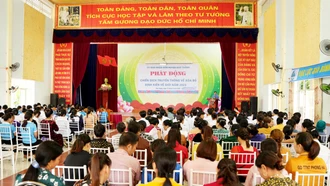 Huyện Bảo Thắng phát động chiến dịch truyền thông xóa định kiến về giới