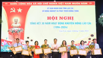 Tổng kết 30 năm hoạt động khuyến nông Lào Cai
