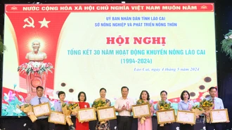 Tổng kết 30 năm hoạt động khuyến nông Lào Cai