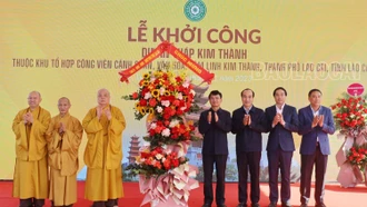 Khởi công dự án Tháp Kim Thành