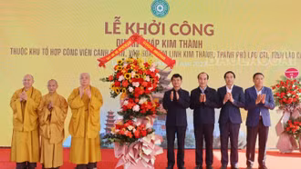 Khởi công dự án Tháp Kim Thành