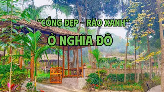 “Cổng đẹp - rào xanh” ở Nghĩa Đô