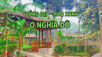 “Cổng đẹp - rào xanh” ở Nghĩa Đô