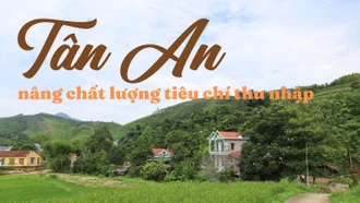 Tân An nâng chất lượng tiêu chí thu nhập