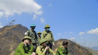 Thông tin thông suốt góp phần chữa cháy rừng hiệu quả