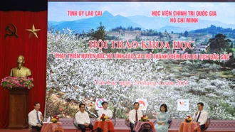 Hội thảo khoa học “Phát triển huyện Bắc Hà tỉnh Lào Cai trở thành điểm đến du lịch đặc sắc”