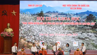 Hội thảo khoa học “Phát triển huyện Bắc Hà tỉnh Lào Cai trở thành điểm đến du lịch đặc sắc”