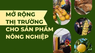 Mở rộng thị trường cho sản phẩm nông nghiệp