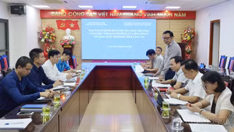 Đảng ủy Sở Công Thương làm việc với Công đoàn ngành công thương