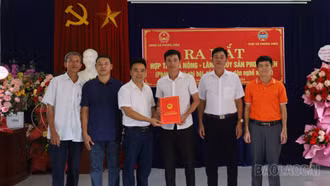 Ra mắt Hợp tác xã Nông - Lâm - Thủy sản Phong Niên