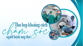 Thu hẹp khoảng cách chăm sóc người bệnh ung thư