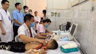 Khám sàng lọc bệnh tim miễn phí cho trẻ em huyện Bảo Yên