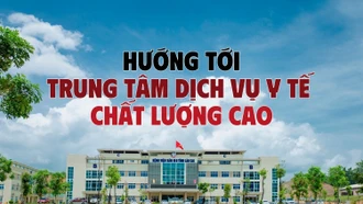 Hướng tới trung tâm dịch vụ y tế chất lượng cao